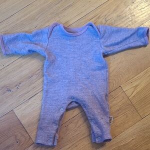 EUC Merino Wool & Silk Baby Romper Size 0-3 months
